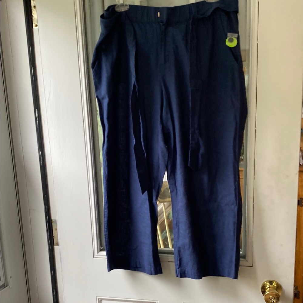 Liz Claiborne Women's Navy Chinos
